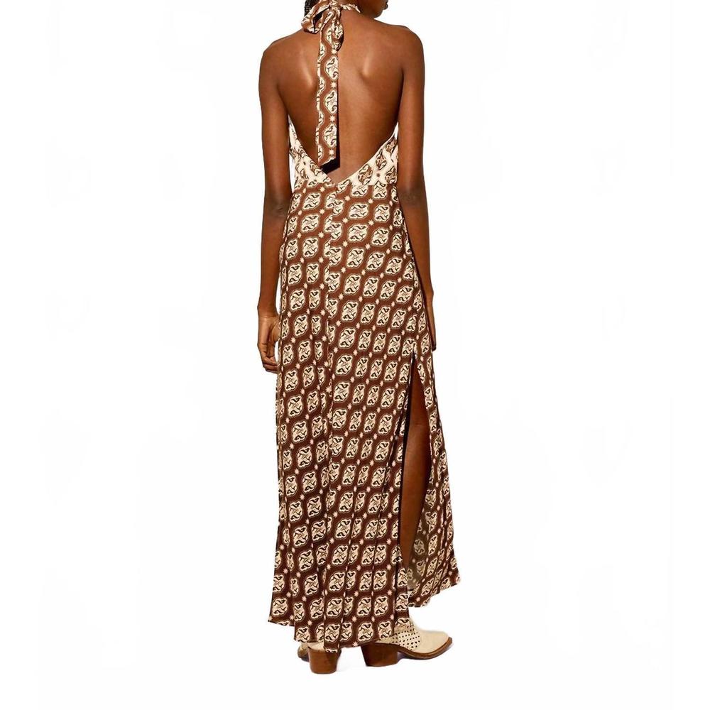 NEW KIVARI halter maxi dress in melody - Picture 2 of 3